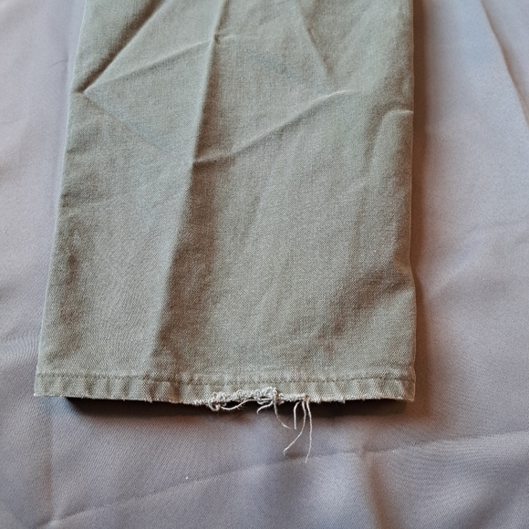 Carhartt Utility Logger Pants Adult 42x32 Double Knee Front Rivet B136-MOS - Picture 4 of 9